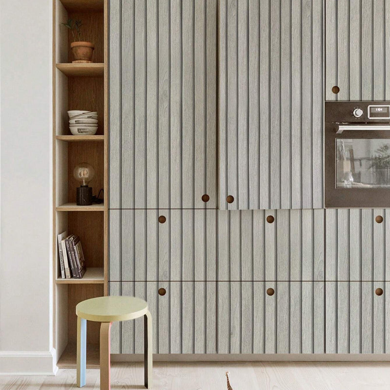 Papier peint auto-adhésif à grain de bois simulé