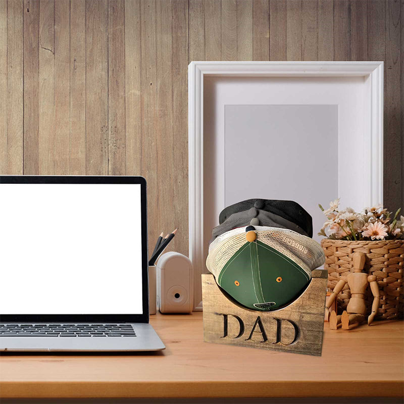 Pap Houten Hoedenhouder