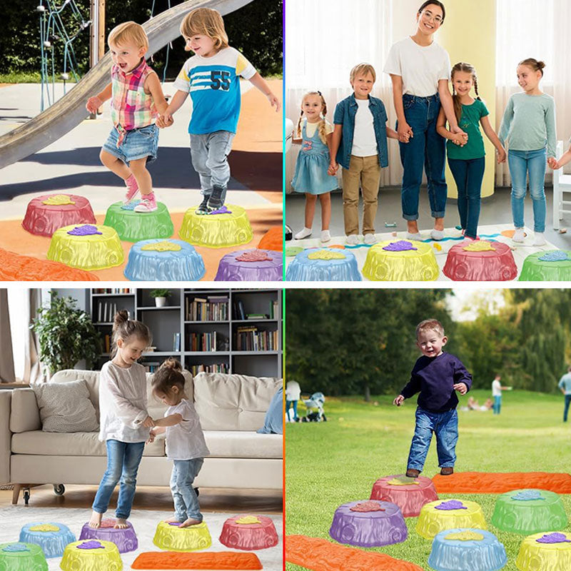 Pierres d'équilibre lumineuses pour enfants