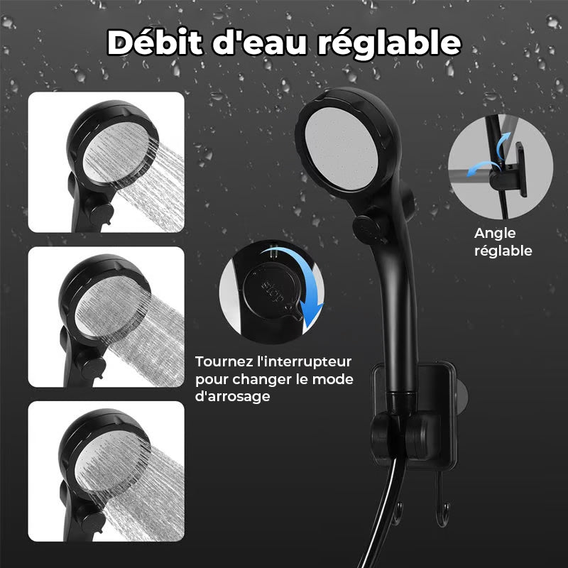 Pompe de douche portable rechargeable pour camping en plein air