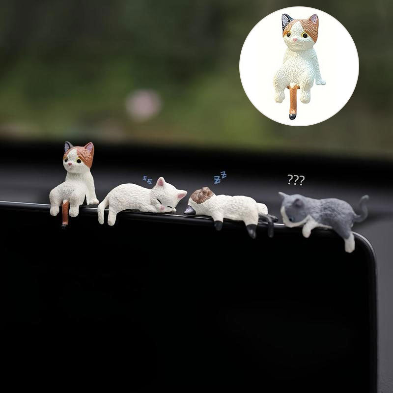 Kattenfiguur Dashboard Decoratie