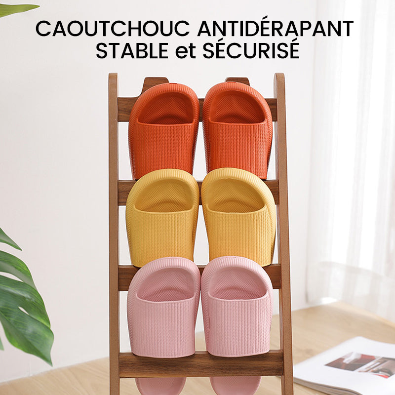 Pantoufles Ă  fond souple en EVA