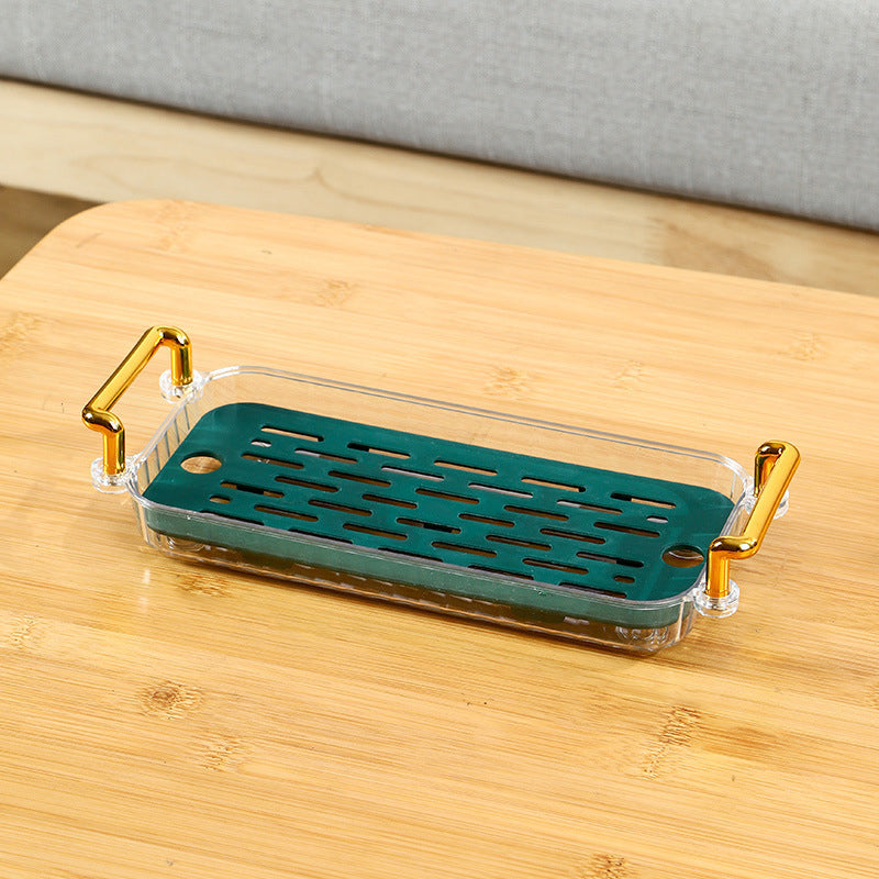 Plateau à thé drainant de luxe léger