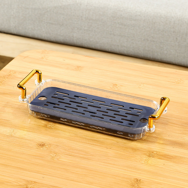 Plateau à thé drainant de luxe léger