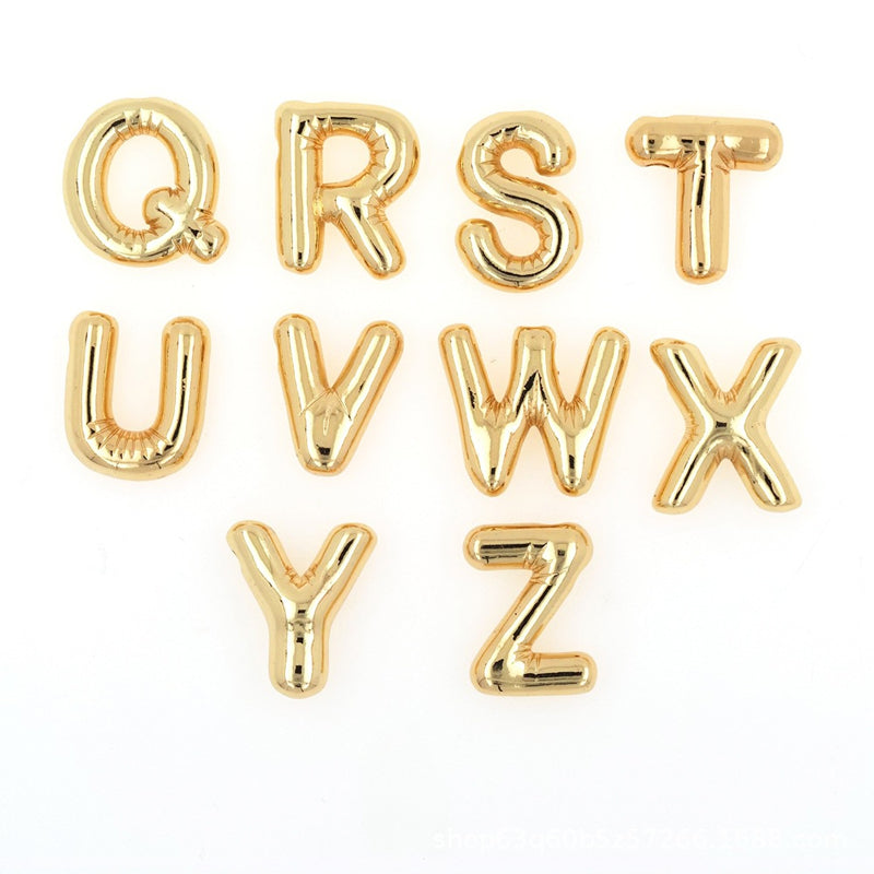 Pendentif alphabet ballon