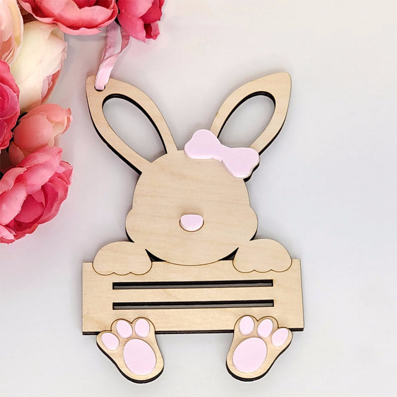 Porte-monnaie lapin de Pâques