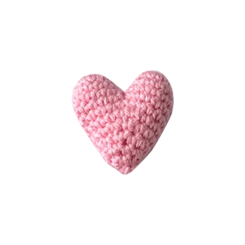 Pocket Hug Coeur au crochet Petit cadeau