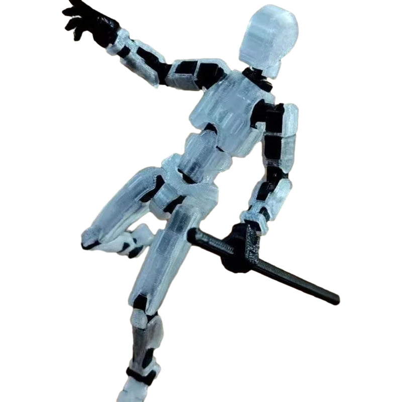 Robot mobile à articulations multiples imprimé en 3D