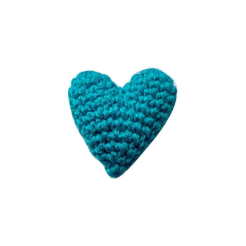 Pocket Hug Coeur au crochet Petit cadeau