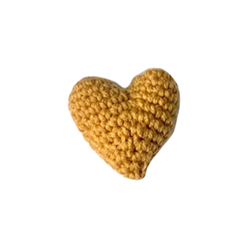 Pocket Hug Coeur au crochet Petit cadeau