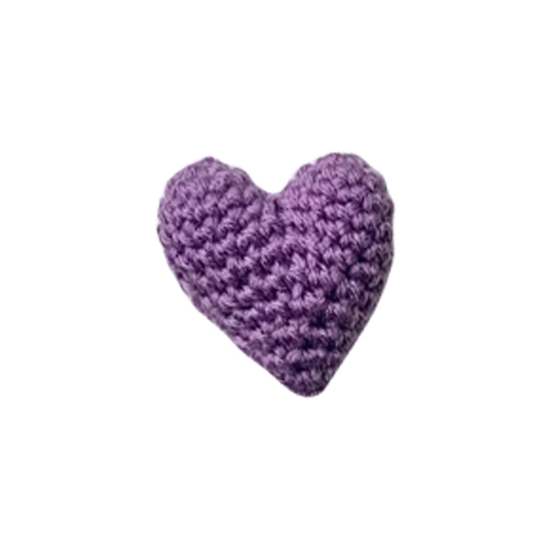 Pocket Hug Coeur au crochet Petit cadeau