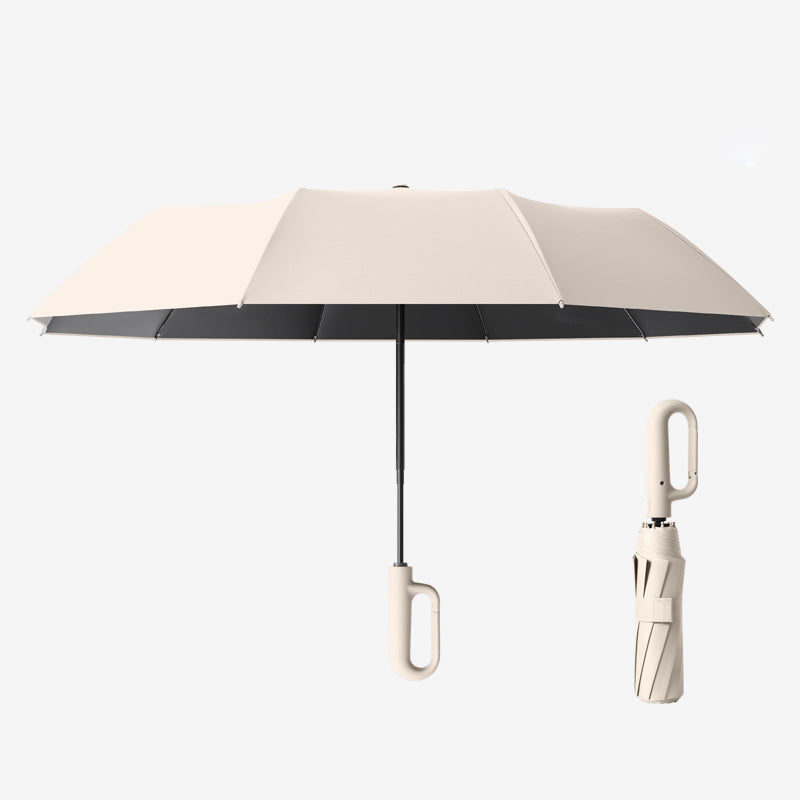 Parapluie renforcé coupe-vent à boucle créative