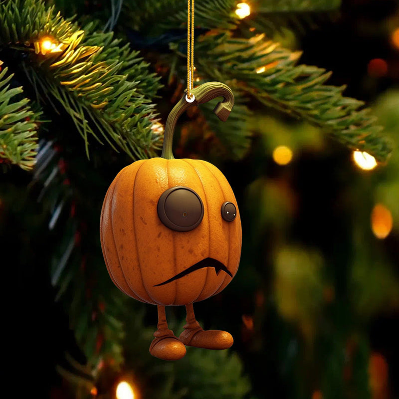 Pendentif citrouille d'Halloween