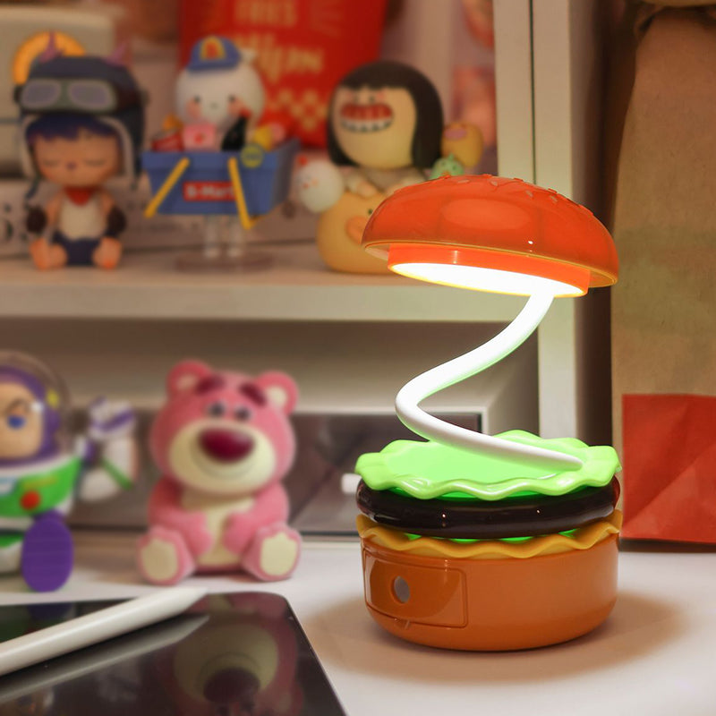 Lampe à hamburger lumineuse