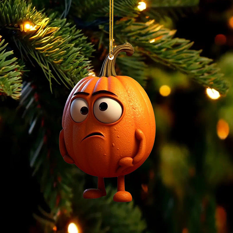 Pendentif citrouille d'Halloween