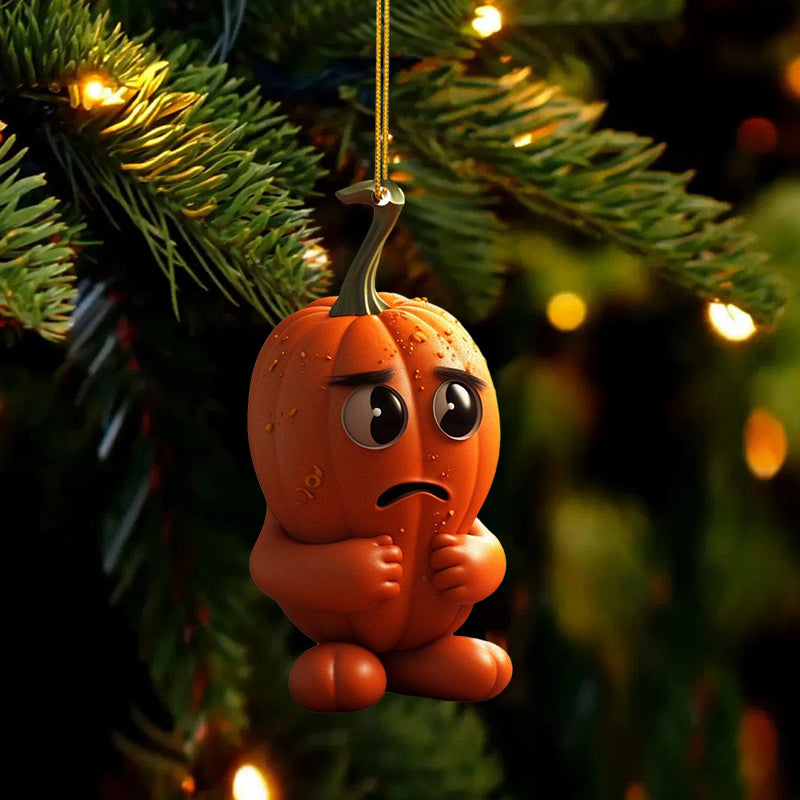 Pendentif citrouille d'Halloween