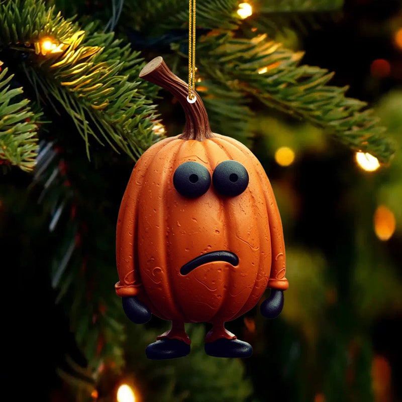 Pendentif citrouille d'Halloween