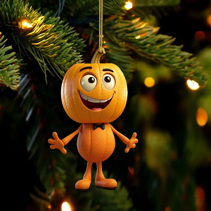 Pendentif citrouille d'Halloween