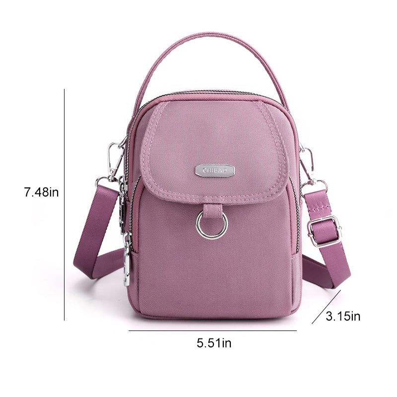 Sac à bandoulière multi-poches léger et imperméable