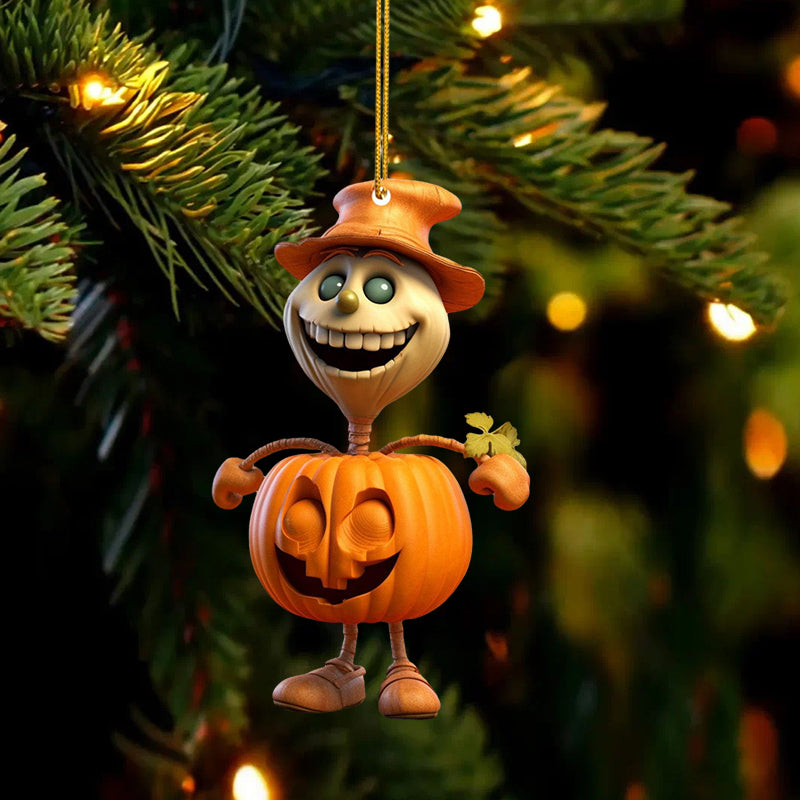 Pendentif citrouille d'Halloween