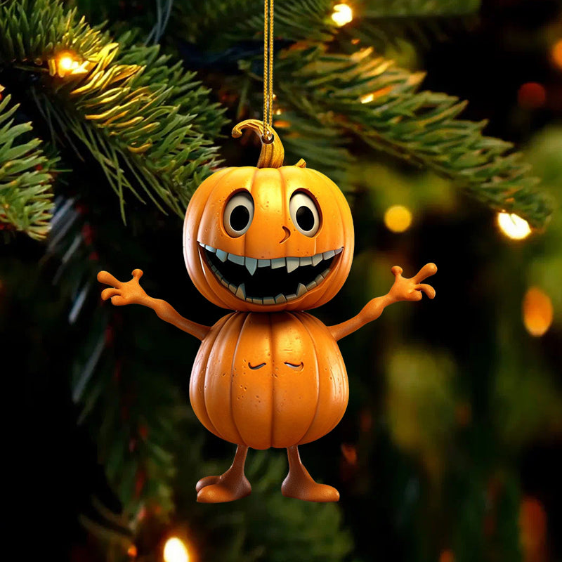 Pendentif citrouille d'Halloween