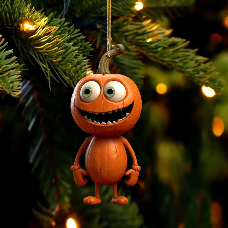 Pendentif citrouille d'Halloween