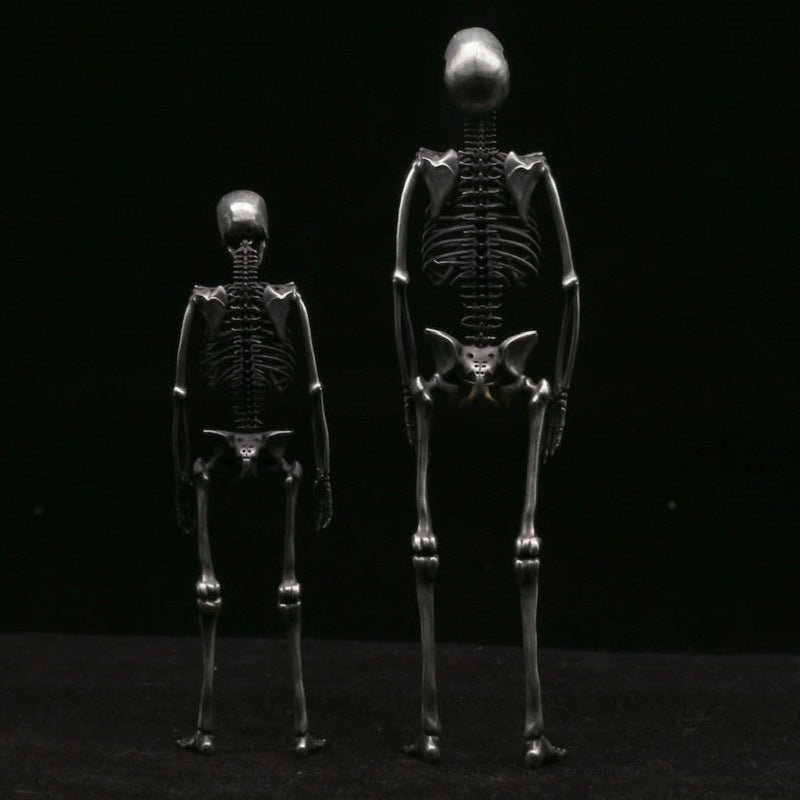 Pendentif squelette en argent pour tout le corps