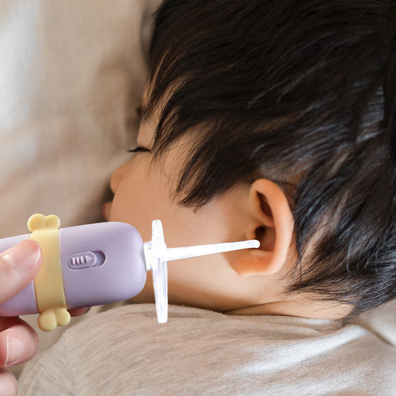 Outil de Nettoyage d’Oreille de Bébé de Dessin Animé LED