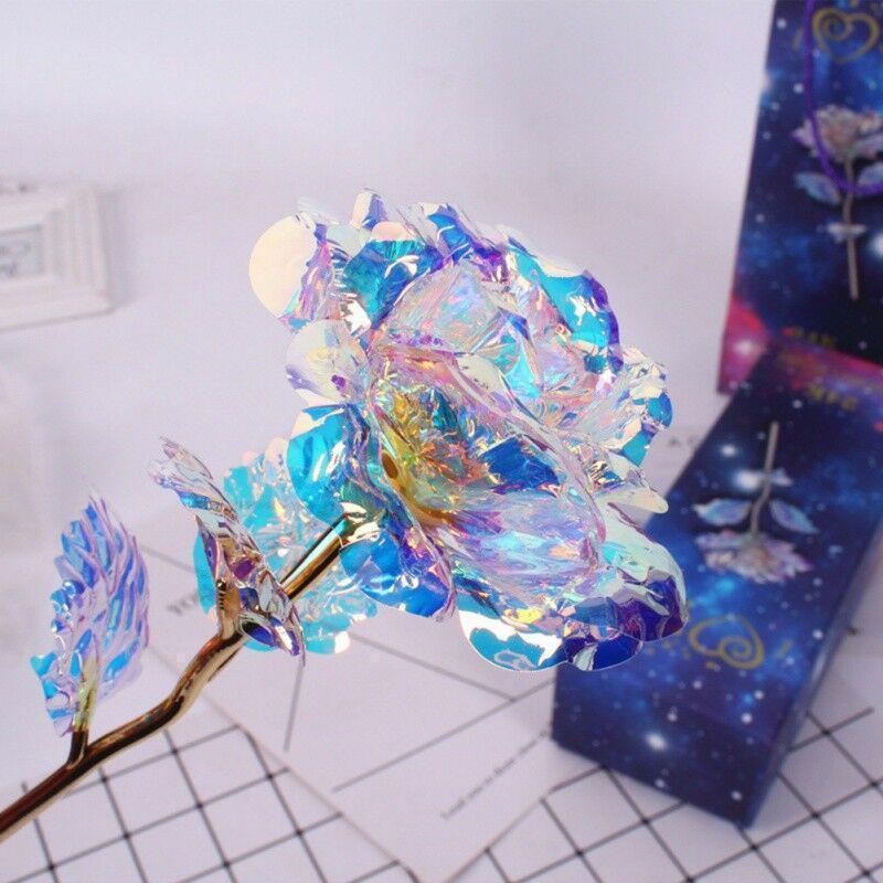 Parfait Cadeau Rose Coloré en Galaxie avec Amour