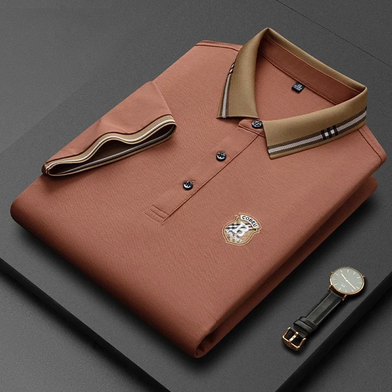 POLO brodé décontracté pour hommes