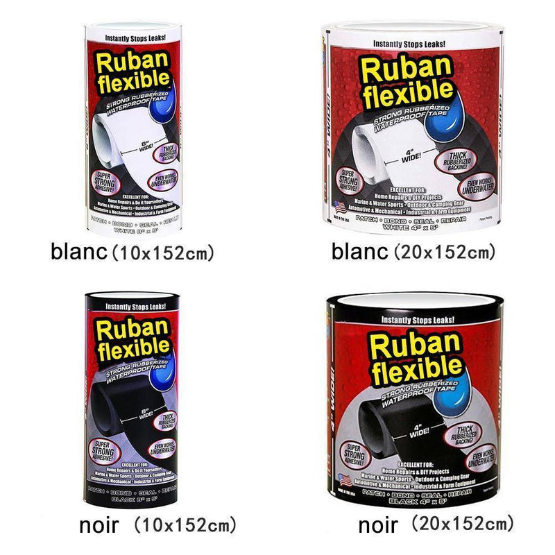 Ruban Imperméable en Caoutchouc Puissant