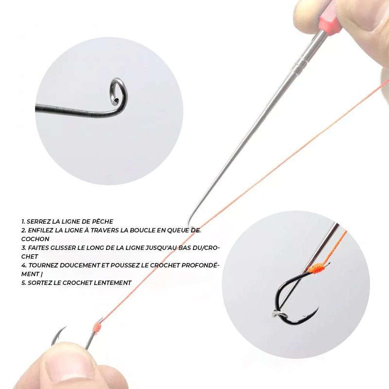 Outil multifonction de pĂȘche 3 en 1
