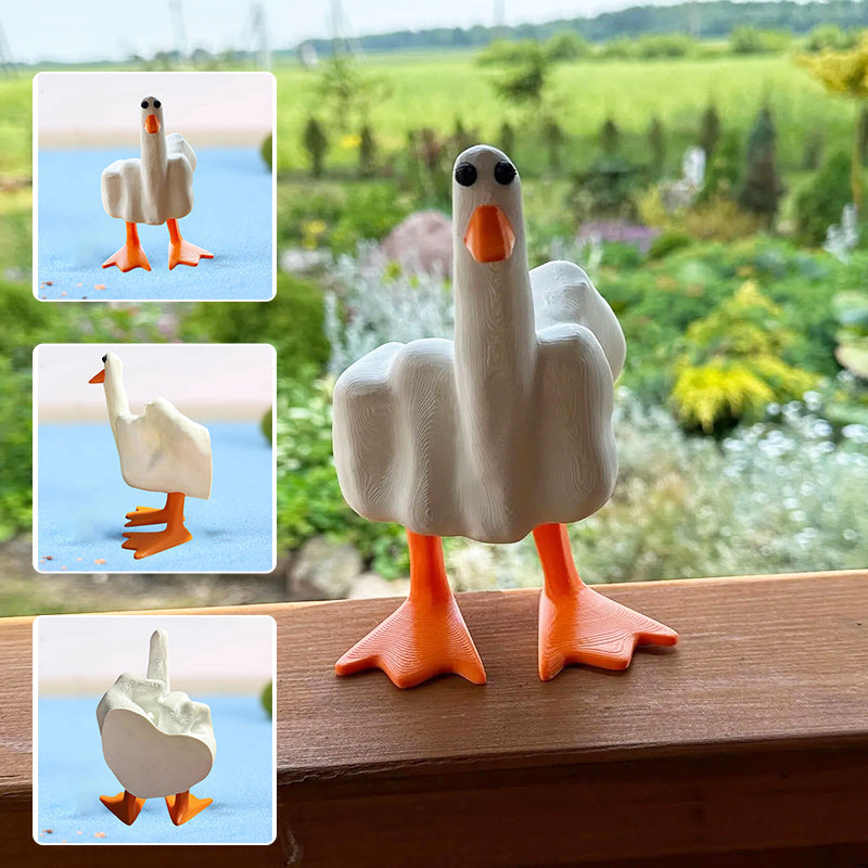 Pré-vente>>Ornement de canard en forme de majeur