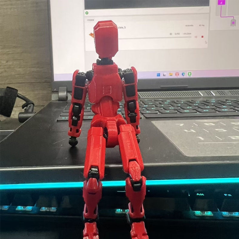 Robot mobile à articulations multiples imprimé en 3D