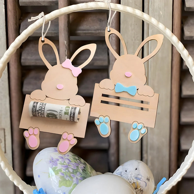 Porte-monnaie lapin de Pâques