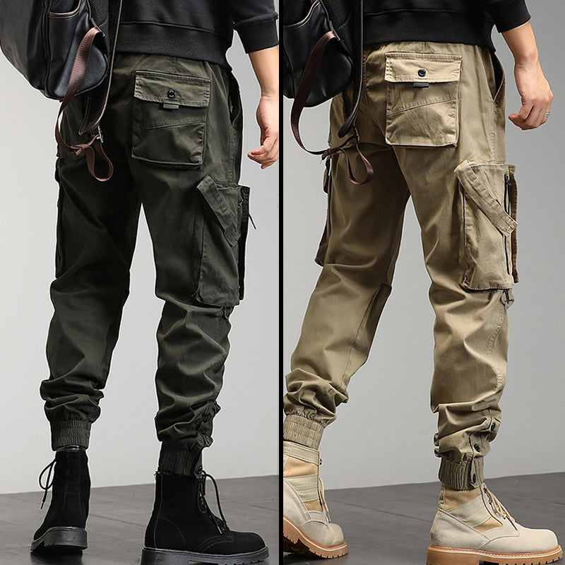 Pantalons utilitaires décontractés pour hommes