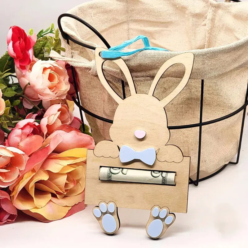 Porte-monnaie lapin de Pâques