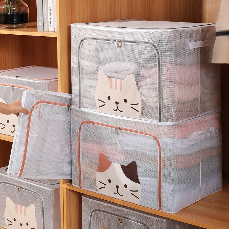 Boîte de rangement pour vêtements pliante