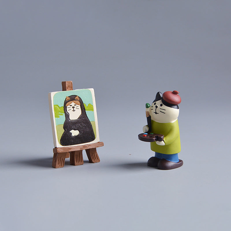 Petit ornement en résine pour la maison