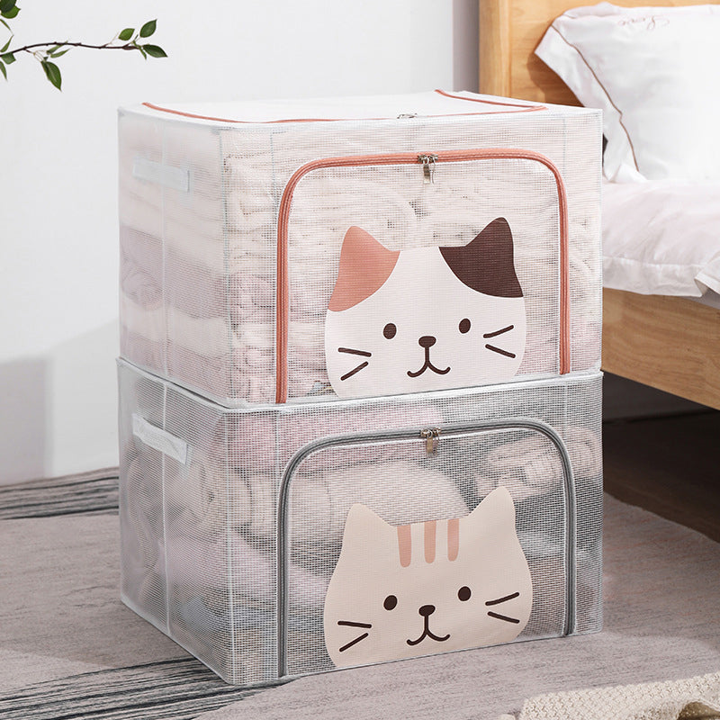 Boîte de rangement pour vêtements pliante