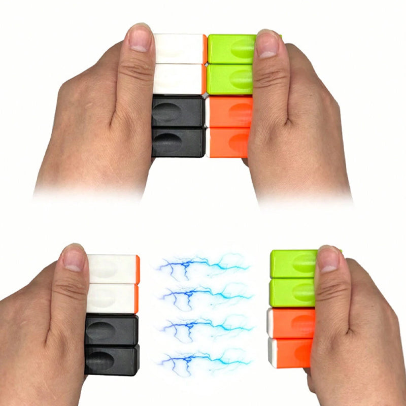 Magnetische bouwstenen Stuiterende stenen