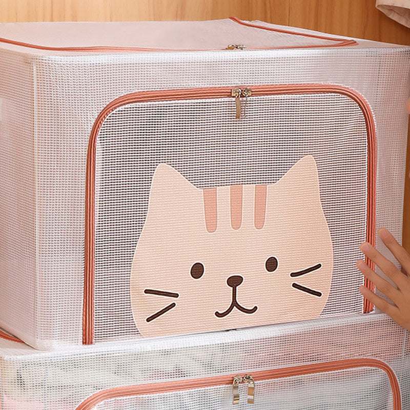 Boîte de rangement pour vêtements pliante