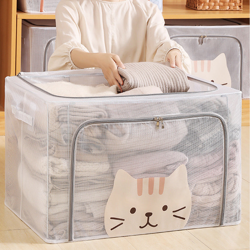 Boîte de rangement pour vêtements pliante