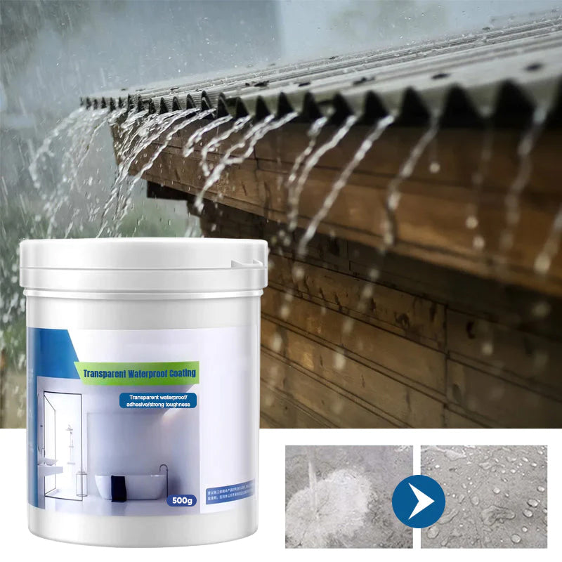 Transparante waterdichte coating