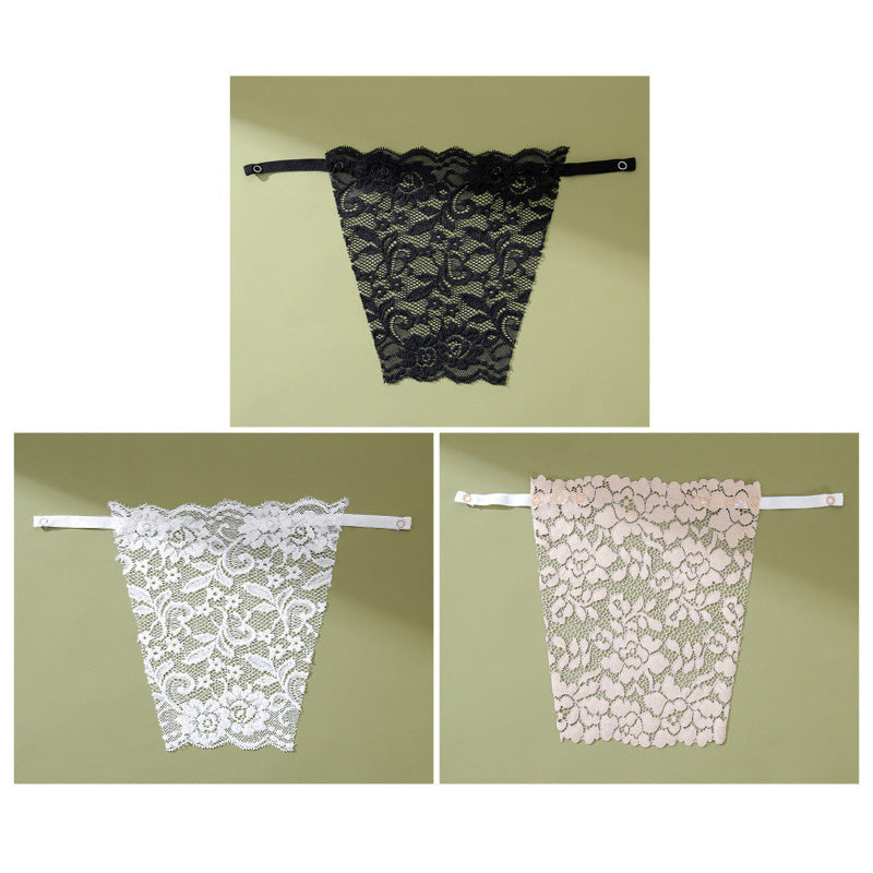 Protège-poitrine une pièce pour femme en dentelle