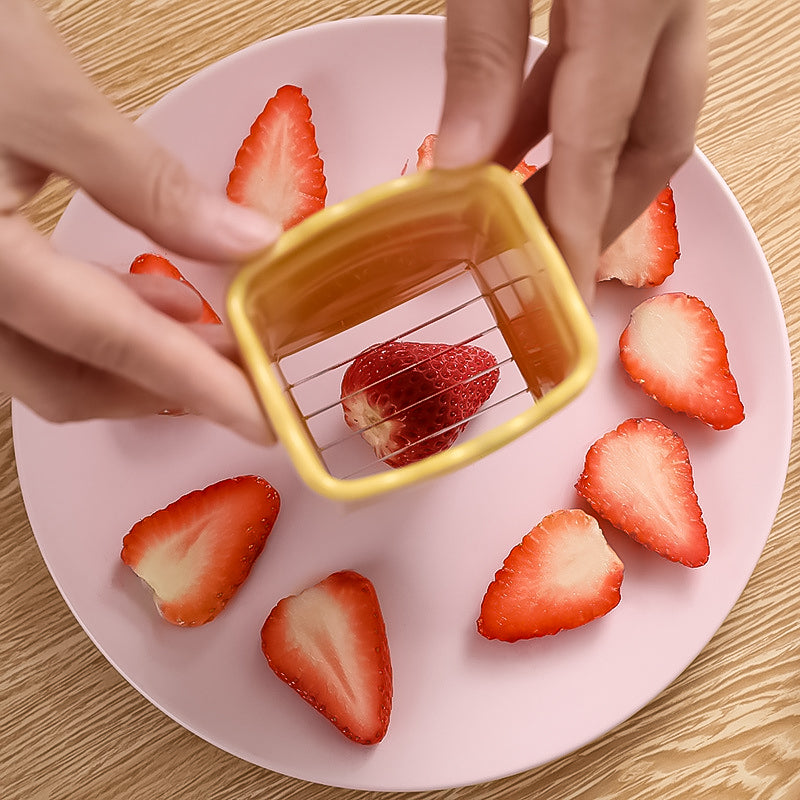 Fruit-ei roestvrijstalen bekersnijder