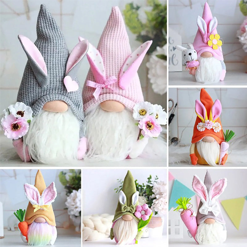 Poupées de lapin de Pâques