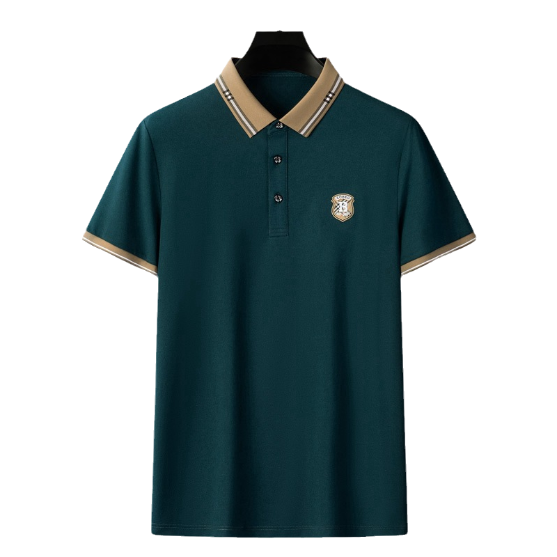 POLO brodé décontracté pour hommes