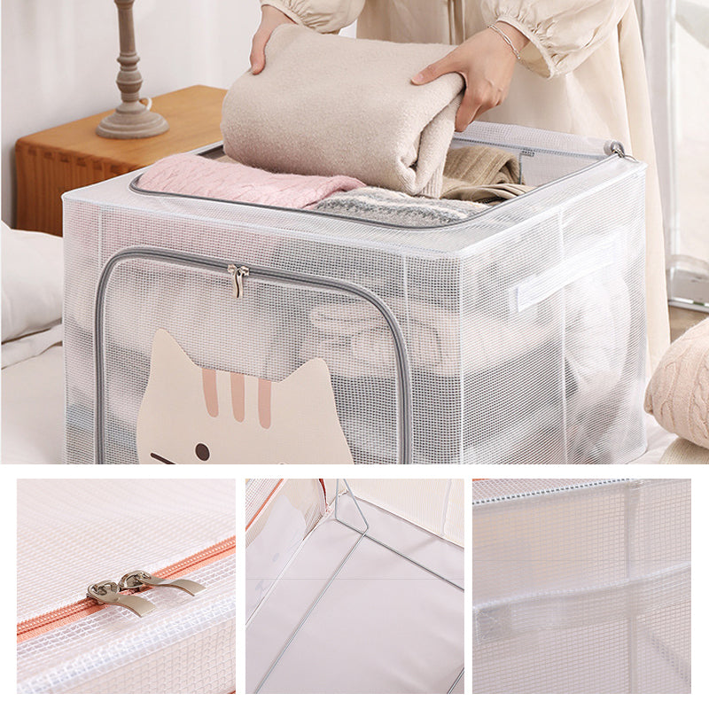 Boîte de rangement pour vêtements pliante