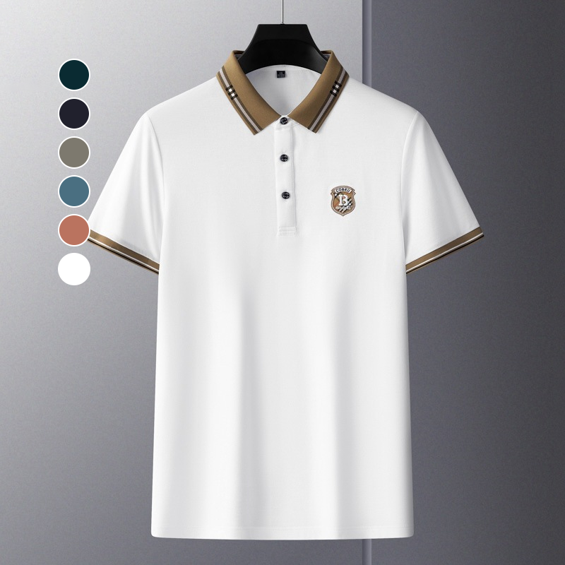 POLO brodé décontracté pour hommes